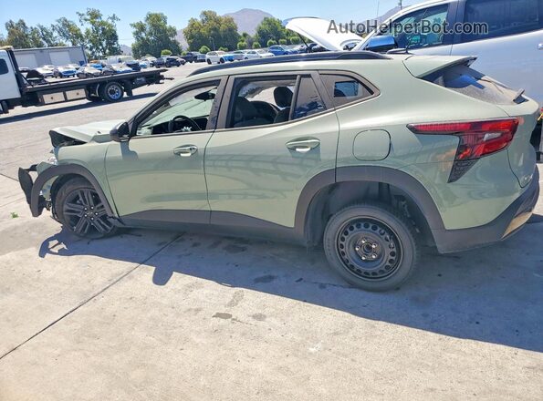 KL77LKEP2SC061243 2025 CHEVROLET TRAX Green Հետևի ձախ