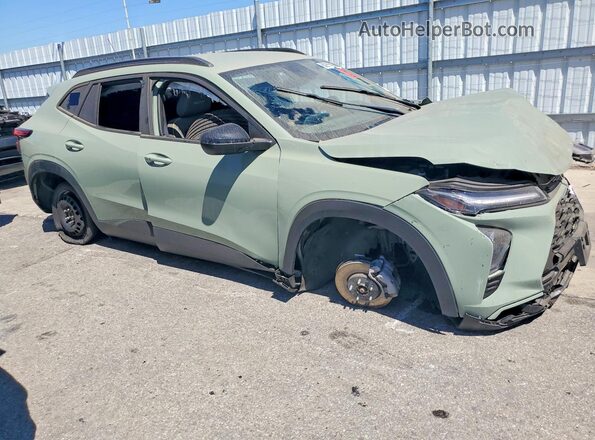 KL77LKEP2SC061243 2025 CHEVROLET TRAX Green Առջևի աջ