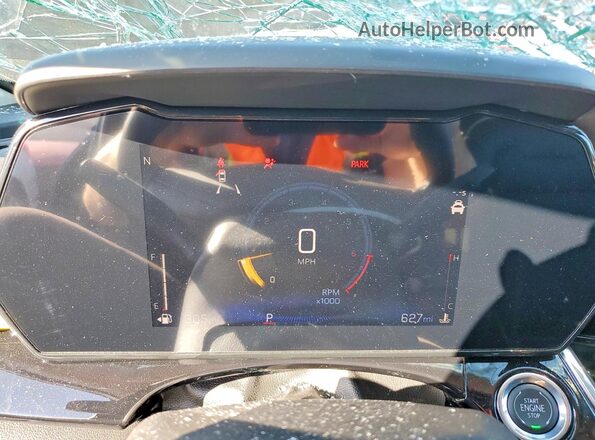 KL77LKEP2TC086810 2026 CHEVROLET TRAX Black Vista del cuadro de instrumentos