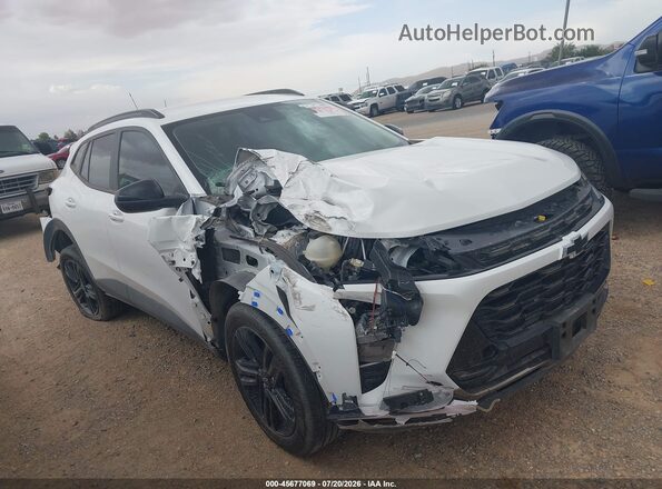 KL77LKEP3SC131333 2025 CHEVROLET TRAX White უკანა სალონის ხედი