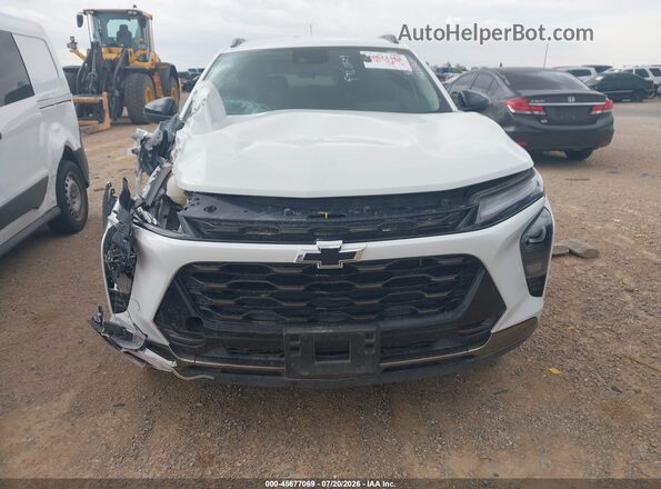 KL77LKEP3SC131333 2025 CHEVROLET TRAX White ხელსაწყოთა პანელის ხედი