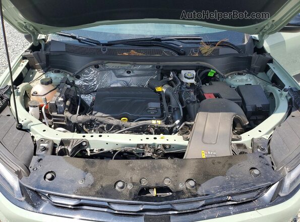 KL77LKEP3SC251942 2025 CHEVROLET TRAX Green Vista del compartimento del motor