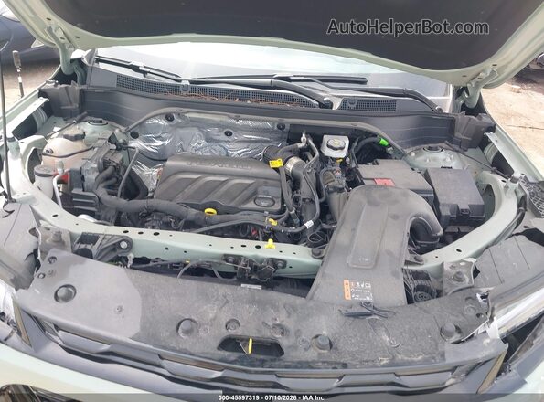 KL77LKEP4SC003120 2025 CHEVROLET TRAX Green Вид ззаду