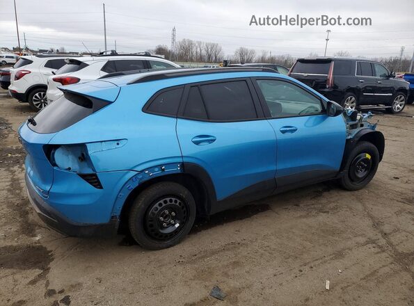 KL77LKEP5SC080496 2025 CHEVROLET TRAX Blue Задня права чверть