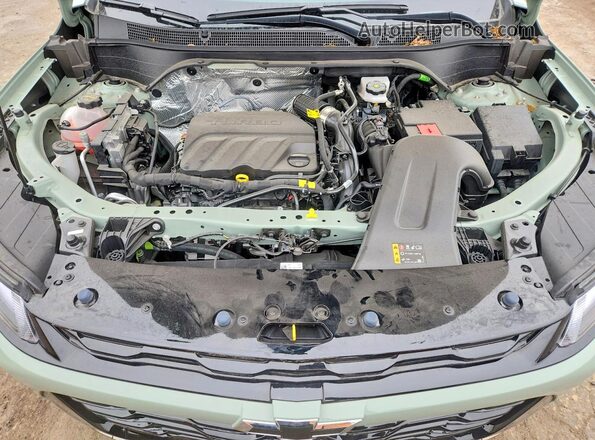 KL77LKEP5SC341223 2025 CHEVROLET TRAX Green უკანა სალონის ხედი