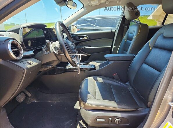 KL77LKEP6SC053288 2025 CHEVROLET TRAX Charcoal Սալոնի դիմացի տեսք