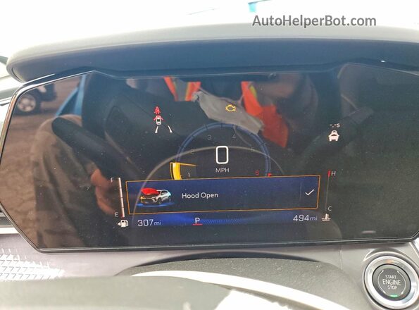 KL77LKEP6TC062901 2026 CHEVROLET TRAX Blue Vista del cuadro de instrumentos