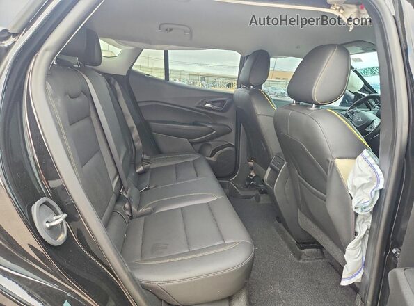 KL77LKEP7SC261499 2025 CHEVROLET TRAX Black უკანა სალონის ხედი