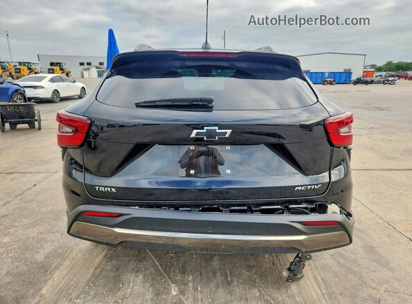 KL77LKEP7SC261499 2025 CHEVROLET TRAX Black უკანა ხედი
