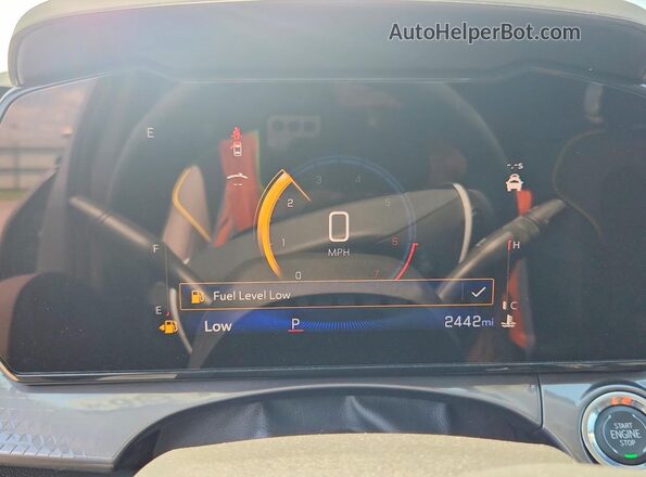KL77LKEP8TC099223 2026 CHEVROLET TRAX Silver Instrument cluster view