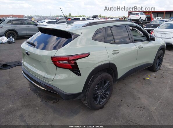 KL77LKEP9SC027123 2025 CHEVROLET TRAX Зеленый Задняя правая четверть