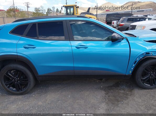 KL77LKEP9SC145625 2025 CHEVROLET TRAX Blue Widok wnętrza 360 stopni