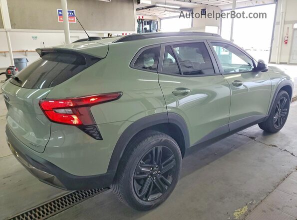 KL77LKEPXSC103111 2025 CHEVROLET TRAX Green Задня права чверть