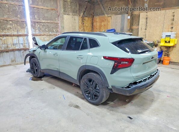 KL77LKEPXSC208215 2025 CHEVROLET TRAX Green უკანა მარცხენა
