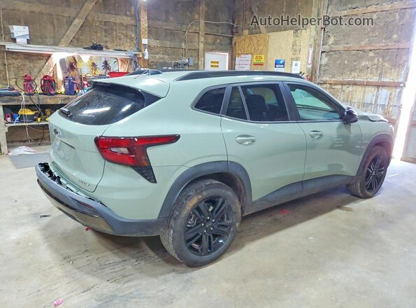 KL77LKEPXSC208215 2025 CHEVROLET TRAX Green უკანა მარჯვენა