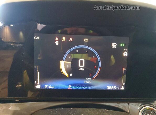 KL77LKEPXTC054607 2026 CHEVROLET TRAX Черный Вид щитка приборов