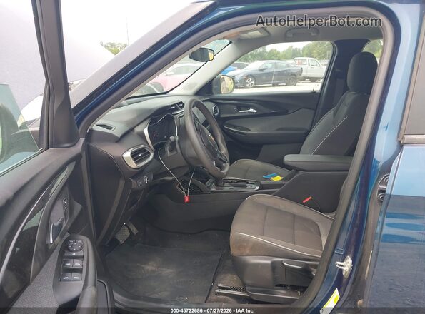 KL79MMS20MB137092 2021 CHEVROLET TRAILBLAZER Синий Вид салона спереди