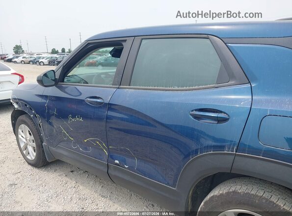 KL79MMS20MB137092 2021 CHEVROLET TRAILBLAZER Синий Панорамный вид салона 360°