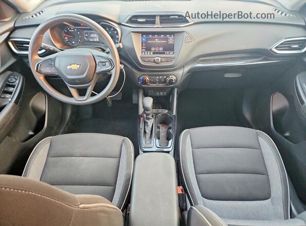 KL79MMS20MB179004 2021 CHEVROLET TRAILBLAZER Black Առջևի վահանակի տեսք