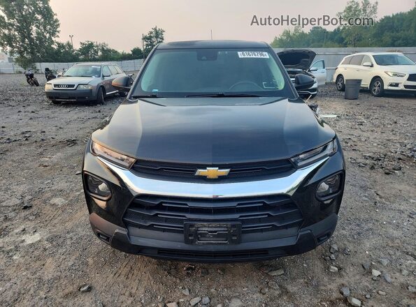 KL79MMS20MB179004 2021 CHEVROLET TRAILBLAZER Black Դիմացի տեսք