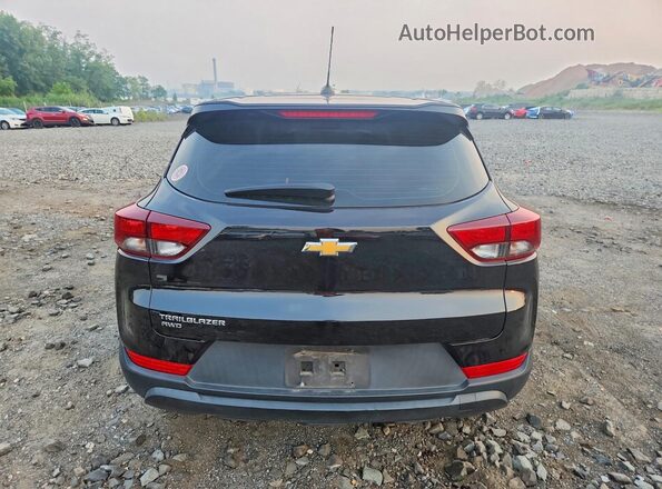KL79MMS20MB179004 2021 CHEVROLET TRAILBLAZER Black Հետևի տեսք