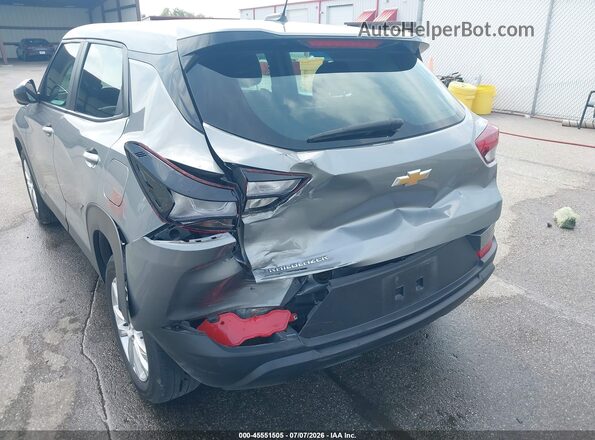 KL79MMS20PB185728 2023 CHEVROLET TRAILBLAZER Gray Widok z przodu