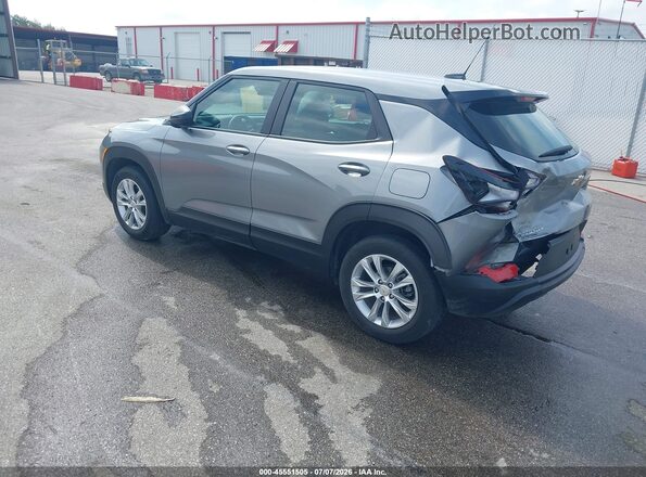 KL79MMS20PB185728 2023 CHEVROLET TRAILBLAZER Gray Tył lewy
