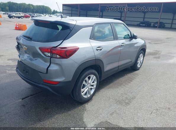 KL79MMS20PB185728 2023 CHEVROLET TRAILBLAZER Gray Tył prawy