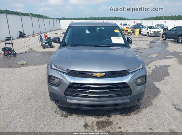 KL79MMS20PB185728 2023 CHEVROLET TRAILBLAZER Gray Widok zestawu wskaźników