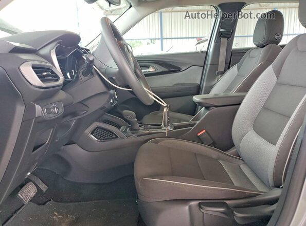 KL79MMS20PB191786 2023 CHEVROLET TRAILBLAZER Gray Вид салону спереду