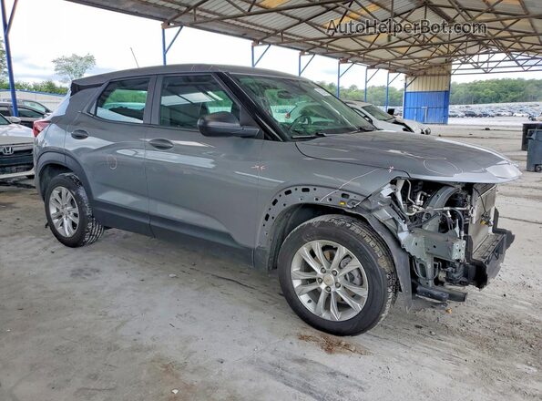 KL79MMS20PB191786 2023 CHEVROLET TRAILBLAZER Gray Передня права чверть