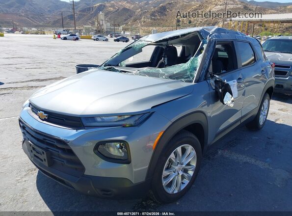 KL79MMS21PB104607 2023 CHEVROLET TRAILBLAZER Gray Przód lewy