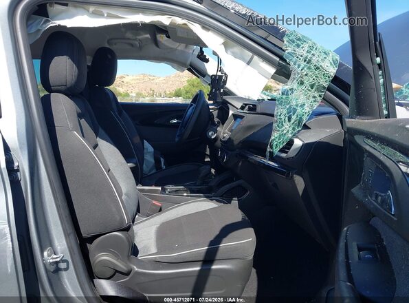 KL79MMS21PB104607 2023 CHEVROLET TRAILBLAZER Gray Widok wnętrza z przodu