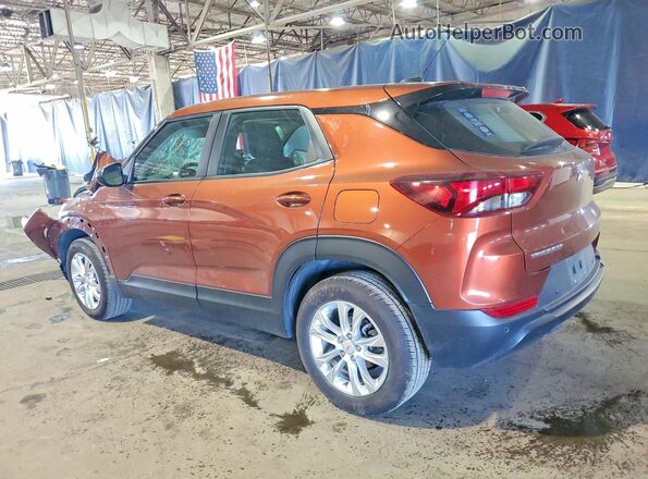 KL79MMS22MB152824 2021 CHEVROLET TRAILBLAZER Orange Tył lewy