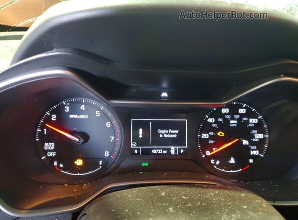 KL79MMS22MB152824 2021 CHEVROLET TRAILBLAZER Orange Widok zestawu wskaźników
