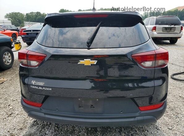 KL79MMS22NB115497 2022 CHEVROLET TRAILBLAZER Black Widok z tyłu