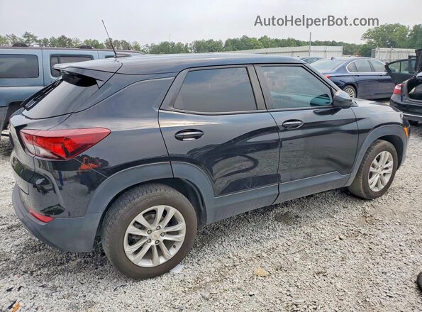 KL79MMS22NB115497 2022 CHEVROLET TRAILBLAZER Black Tył prawy