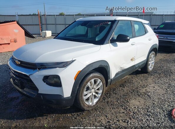 KL79MMS22PB029819 2023 CHEVROLET TRAILBLAZER White Przód lewy