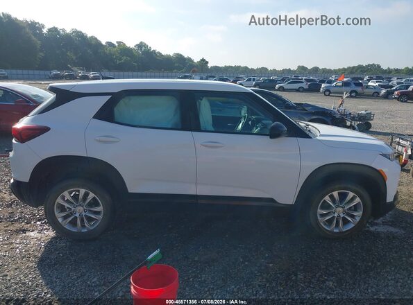 KL79MMS22PB029819 2023 CHEVROLET TRAILBLAZER White Widok wnętrza z tyłu