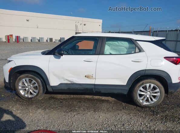 KL79MMS22PB029819 2023 CHEVROLET TRAILBLAZER White Widok wnętrza 360 stopni