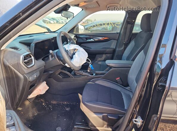 KL79MMS23RB208518 2024 CHEVROLET TRAILBLAZER Black Вид салону спереду