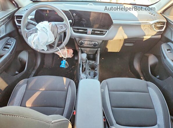 KL79MMS23RB208518 2024 CHEVROLET TRAILBLAZER Black Вид панелі приладів