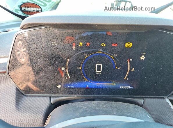 KL79MMS23RB208518 2024 CHEVROLET TRAILBLAZER Black Вид щитка приладів