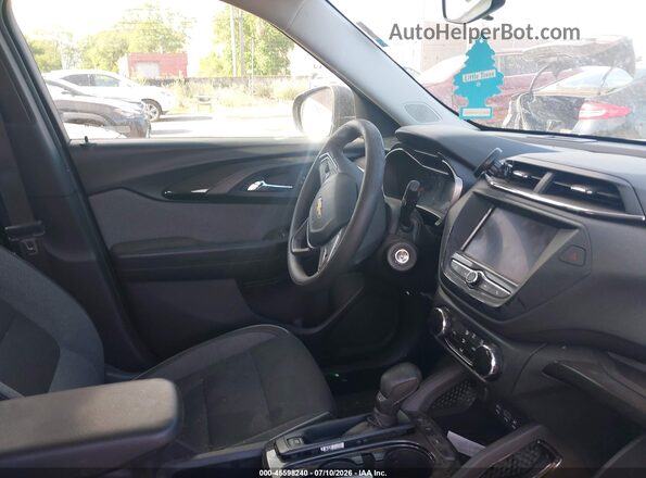KL79MMS24MB127987 2021 CHEVROLET TRAILBLAZER Черный Вид салона спереди