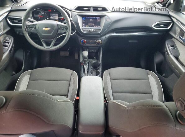 KL79MMS24PB009104 2023 CHEVROLET TRAILBLAZER Black Вид панелі приладів