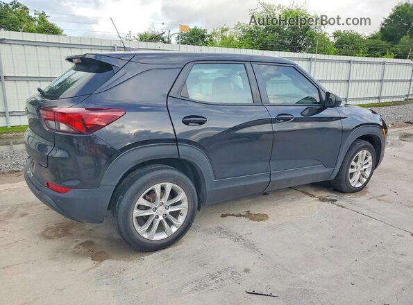 KL79MMS24PB009104 2023 CHEVROLET TRAILBLAZER Black Задня права чверть
