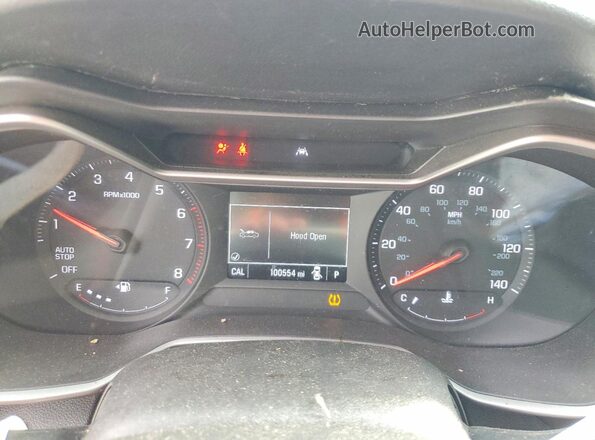 KL79MMS24PB009104 2023 CHEVROLET TRAILBLAZER Black Вид щитка приладів