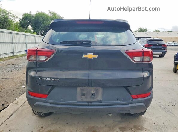 KL79MMS24PB009104 2023 CHEVROLET TRAILBLAZER Black Вид ззаду