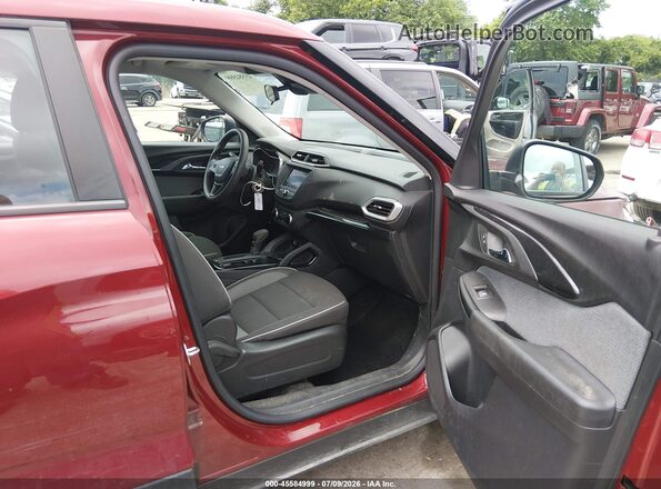 KL79MMS24PB154661 2023 CHEVROLET TRAILBLAZER Red Вид салону спереду