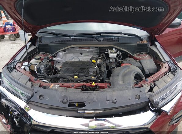 KL79MMS24PB154661 2023 CHEVROLET TRAILBLAZER Red Вид ззаду